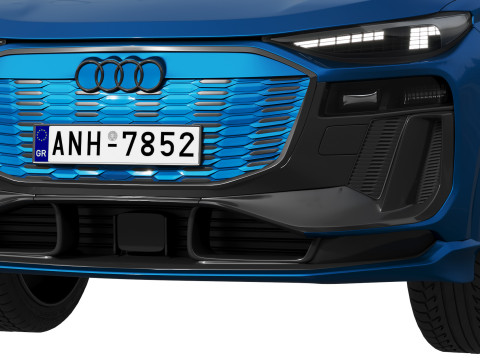 Audi SQ6 Sportback e-tron 2025 3Dモデル