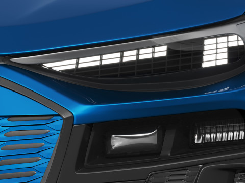 Audi SQ6 Sportback e-tron 2025 3Dモデル