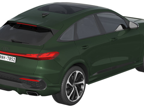 Audi Q5 Sportback 2025 3D Model