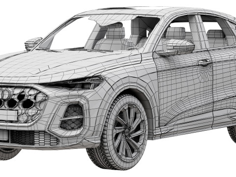 Audi Q5 Sportback 2025 3D Model