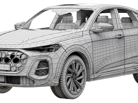 Audi Q5 Sportback 2025 3D Model