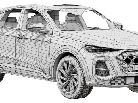 Audi Q5 Sportback 2025 3D Model