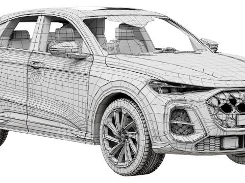 Audi Q5 Sportback 2025 3D Model