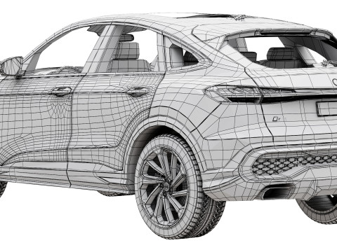 Audi Q5 Sportback 2025 3D Model