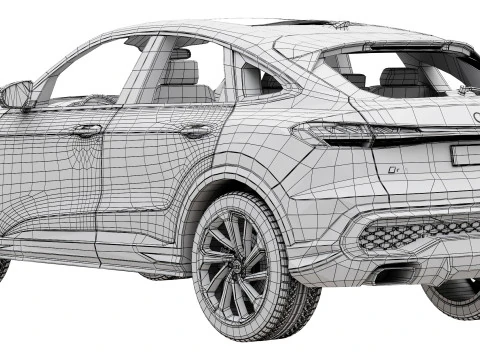 Audi Q5 Sportback 2025 3D Model