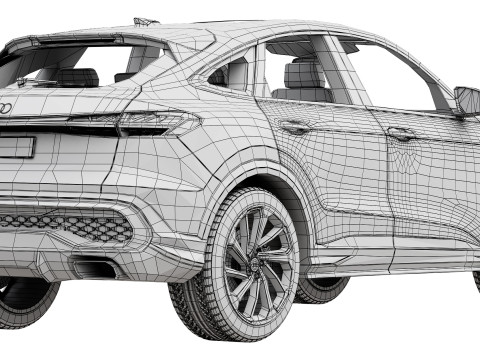 Audi Q5 Sportback 2025 3D Model