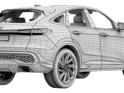 Audi Q5 Sportback 2025 3D Model