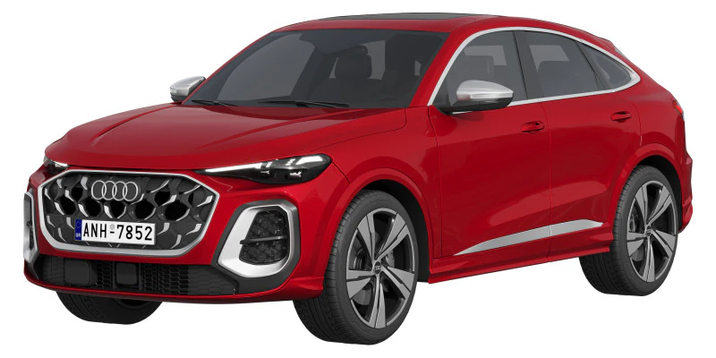 Audi SQ5 Sportback 2025 Modelo 3D .c4d .max .obj .3ds .fbx .stl .blend 