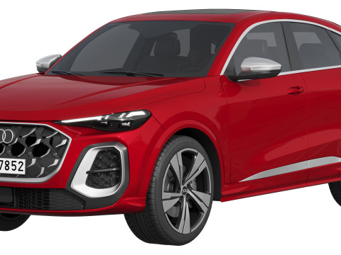 Audi SQ5 Sportback 2025 3D मॉडल
