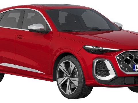 Audi SQ5 Sportback 2025 3D Model