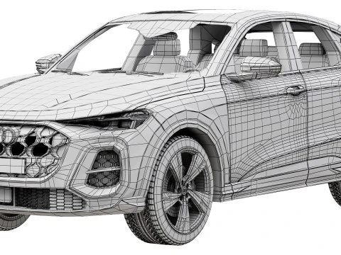 Audi SQ5 Sportback 2025 Modelo 3D