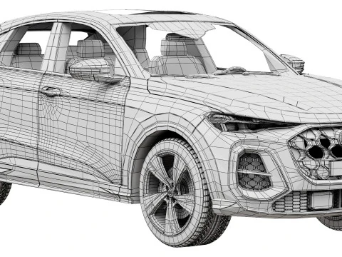 Audi SQ5 Sportback 2025 Modelo 3D
