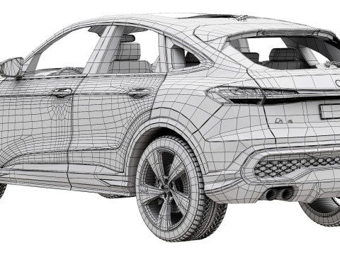 Audi SQ5 Sportback 2025 3D Model