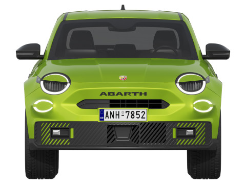 Fiat 600e Abarth 3Dモデル