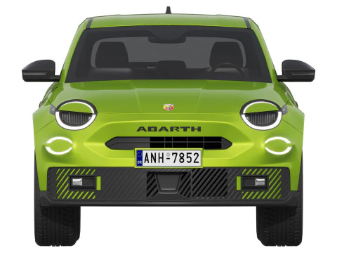 Fiat 600e Abarth 3D Model