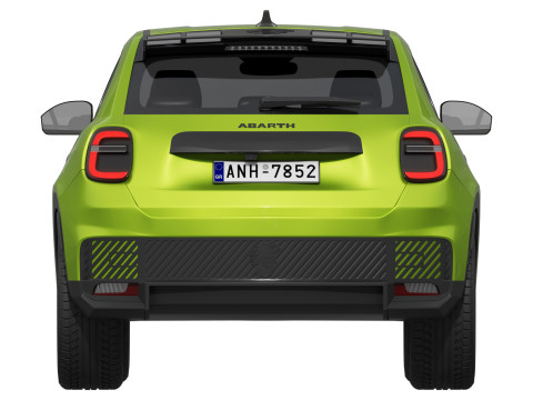 Fiat 600e Abarth 3Dモデル
