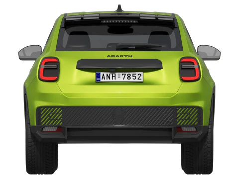 Fiat 600e Abarth 3D Model