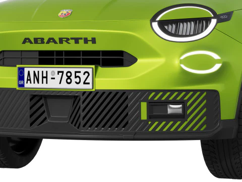 Fiat 600e Abarth 3D Model