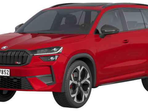 Skoda Kodiaq RS 2025 3D-Modell