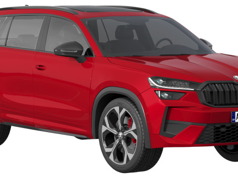 Skoda Kodiaq RS 2025 3D Model