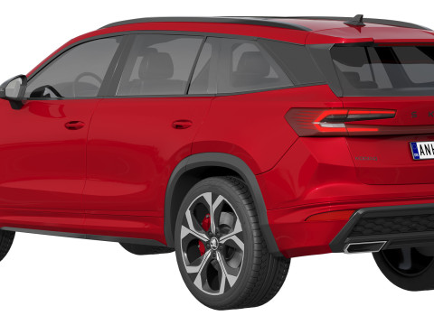 Skoda Kodiaq RS 2025 3D Model
