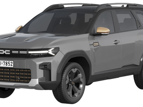 Dacia Bigster 3D Model
