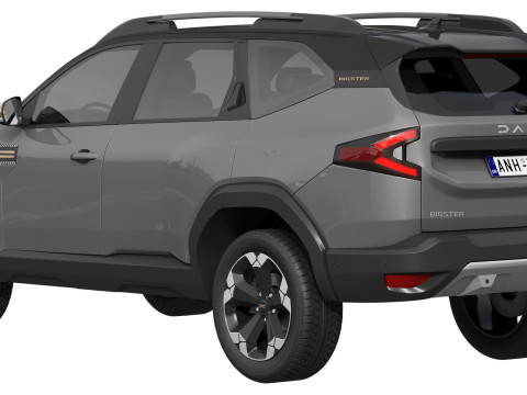 Dacia Bigster 3Dモデル