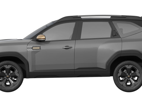 Dacia Bigster 3Dモデル