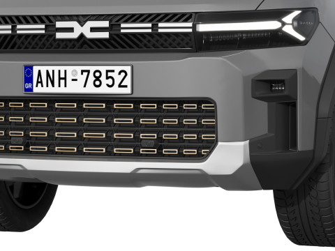 Dacia Bigster 3Dモデル