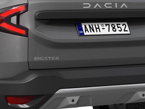 Dacia Bigster 3Dモデル