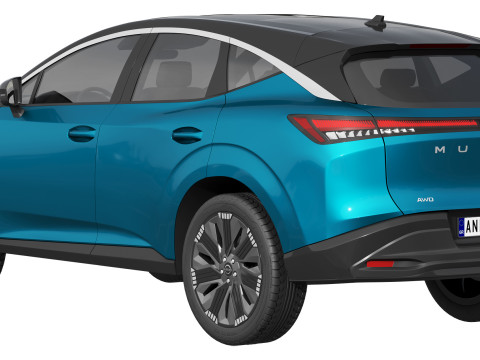 Nissan Murano 2025 Modèle 3D