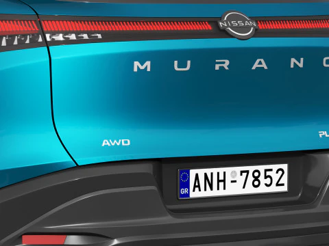 Nissan Murano 2025 3D Model