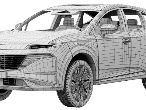 Nissan Murano 2025 3D Model