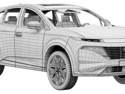 Nissan Murano 2025 3D Model