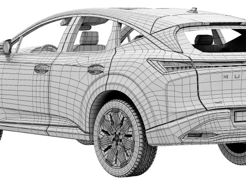 Nissan Murano 2025 3D Model