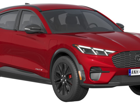 Ford-Mustang Mach-E 2025 Modello 3D
