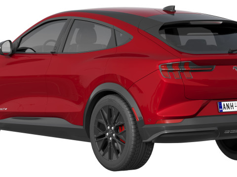 Ford-Mustang Mach-E 2025 Modello 3D