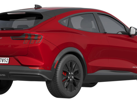 Ford-Mustang Mach-E 2025 Modello 3D