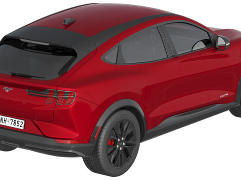 Ford-Mustang Mach-E 2025 Modello 3D