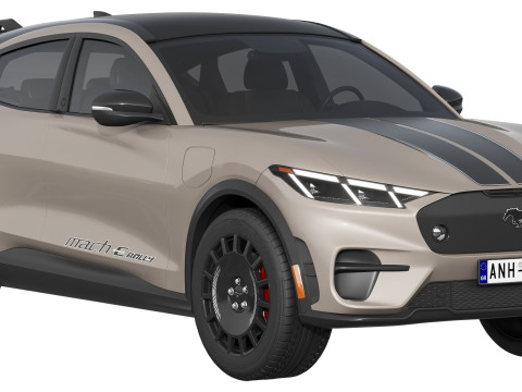 Ford-Mustang Mach-E Rally 2025 Model 3D