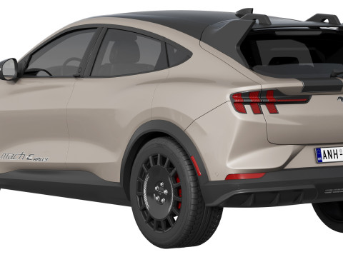 Ford-Mustang Mach-E Rally 2025 Model 3D