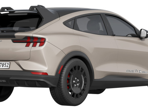 Ford-Mustang Mach-E Rally 2025 Model 3D