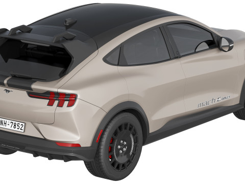 Ford-Mustang Mach-E Rally 2025 Model 3D