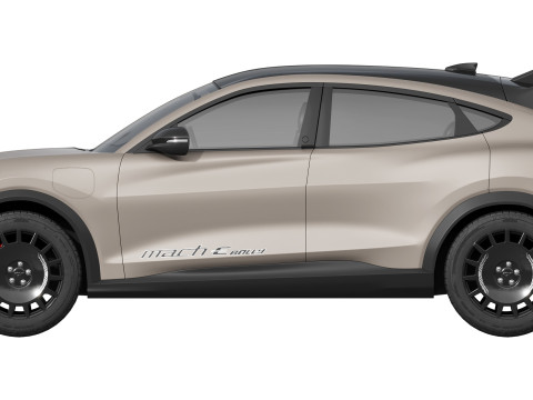Ford-Mustang Mach-E Rally 2025 Model 3D