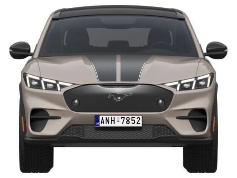 Ford-Mustang Mach-E Rally 2025 Model 3D