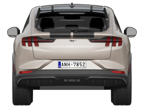 Ford-Mustang Mach-E Rally 2025 Model 3D