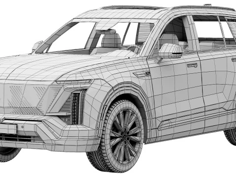 Cadillac Vistiq 3D Model