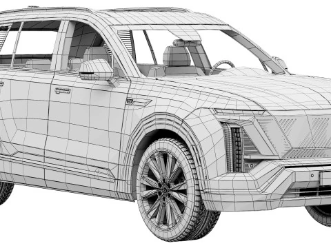 Cadillac Vistiq 3D Model