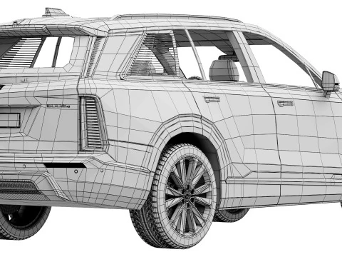 Cadillac Vistiq 3D Model