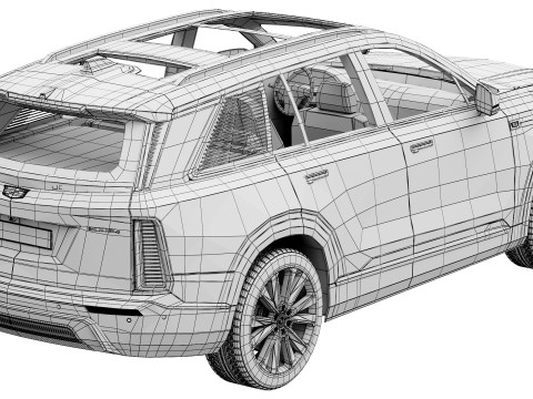 Cadillac Vistiq 3D 모델